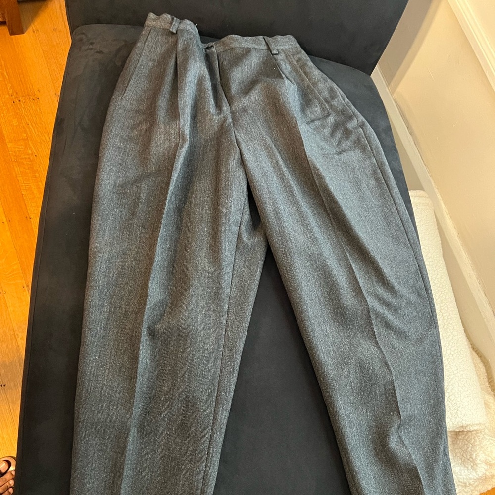 Amanda smith dark gray suit pants from 2-piece vintage